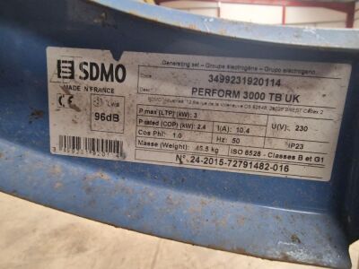 SDMO Perform 3000 Generator - 5