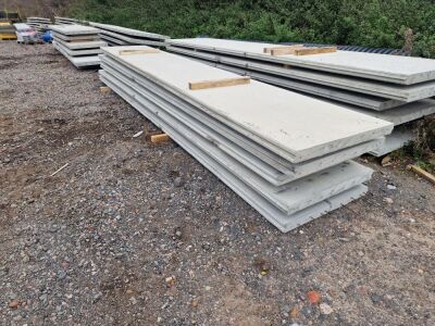 6 x Reinforced Concrete Panels