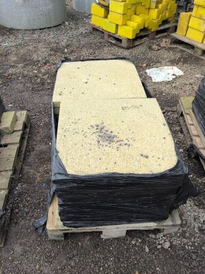 Quantity of Buff Colour Slabs - 4