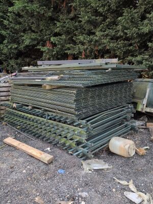 Qty of Metal Fencing - 2