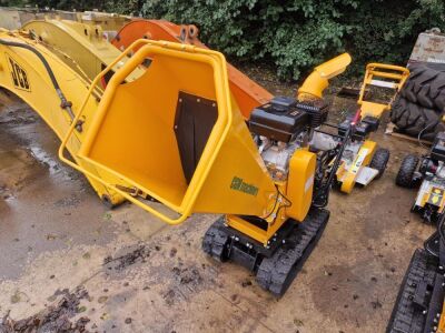 New & Unused CGM Machinery Tracked Petrol Chipper