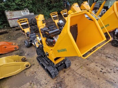 New & Unused CGM Machinery Tracked Petrol Chipper