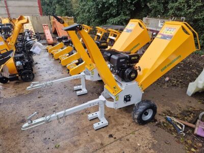 New & Unused CGM Machinery Drawbar Petrol Wood Chipper