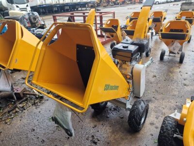 New & Unused CGM Machinery Drawbar Petrol Wood Chipper