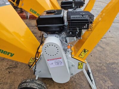 New & Unused CGM Machinery Petrol Wood Chipper - 2