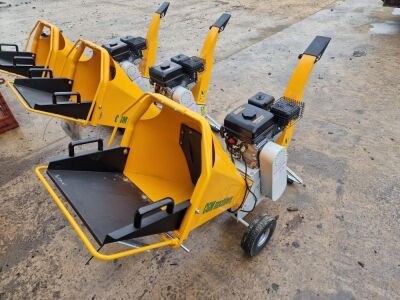 New & Unused CGM Machinery Petrol Wood Chipper - 3