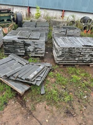 8x Pallets of Slate Cladding