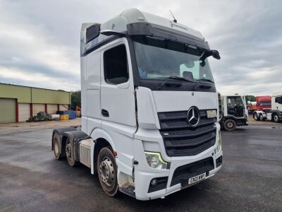 2021 Mercedes Actros 6x2 Midlift Tractor Unit - 2