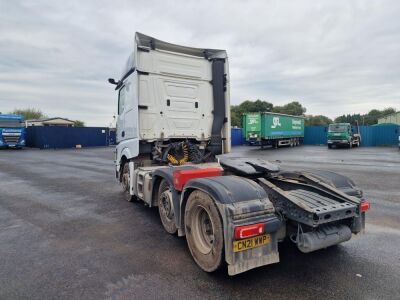2021 Mercedes Actros 6x2 Midlift Tractor Unit - 3