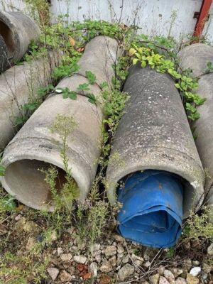 2 x 450mm Concrete Pipes