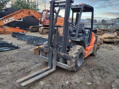 2008 Ausa C150H Diesel 4x4 Forklift 