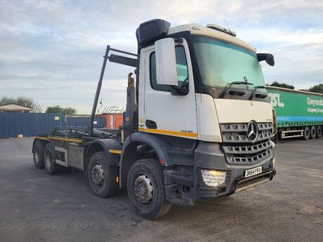 2014 Mercedes Arocs 3236 8x4 Hookloader