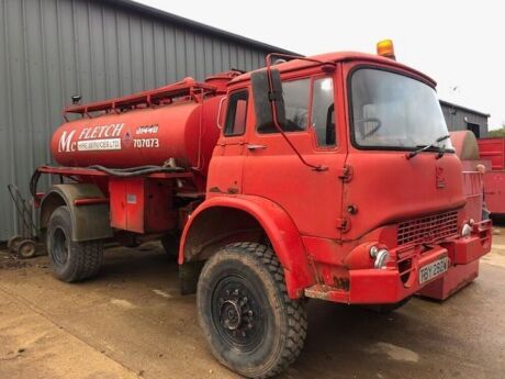 1981 Bedford M1120 4x4 Fuel Bowser