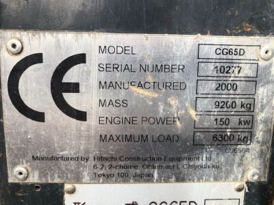 2000 Hitachi CG65D Tracked Dumper - 12