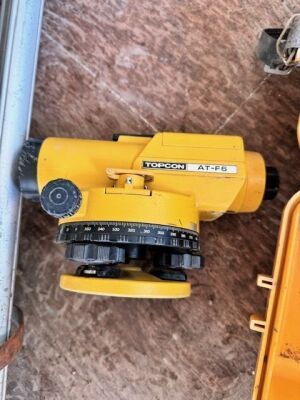 Topcon AT-F6 Level & Tripod + Carry Case - 2