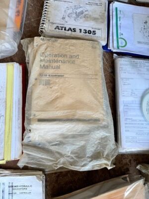 Large Qty of Operator Manual & Parts Books - 7
