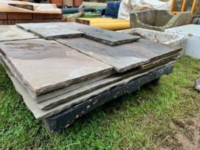 Qty of Garden Slabs