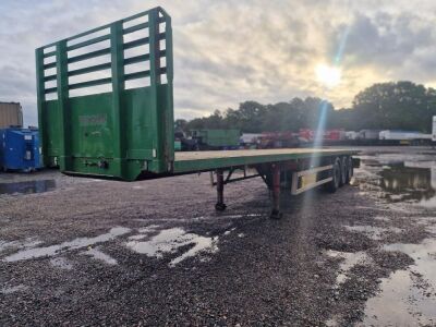 2005 Triaxle Concept Flat Bed Trailer