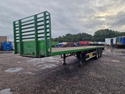 2001 Montracon Triaxle Flat Trailer