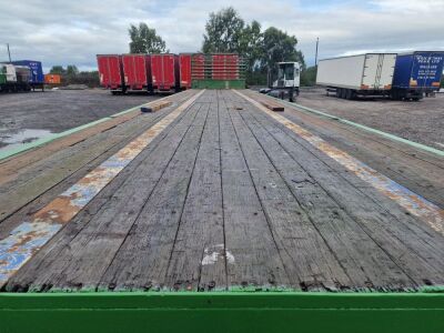 2001 Montracon Triaxle Flat Trailer - 8