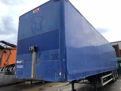 45 Foot Triaxle Box Van Trailer 