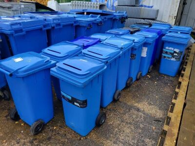 19 x Wheelie Bins