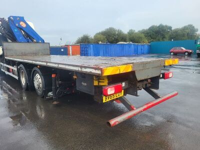 2015 DAF CF370 6x2 Rear Lift Rigid Crane Flat - 5