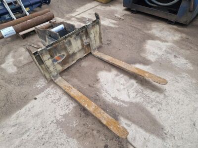 Excavator Fork Attachment