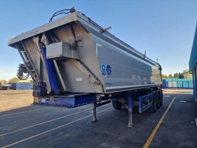 2015 Benalu Triaxle Alloy Body Tipping Trailer