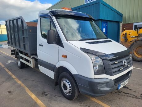 2013 VW Crafter CR50 High Sided Steel Body Tipper