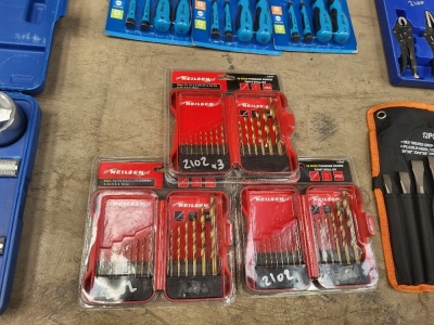 3 x Metal Drill sets