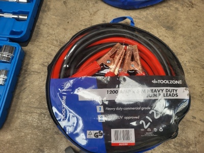 1200amp Jump Leads - 5m Long