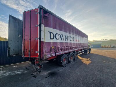 2013 Cartwright Triaxle Curtainside Trailer - 2