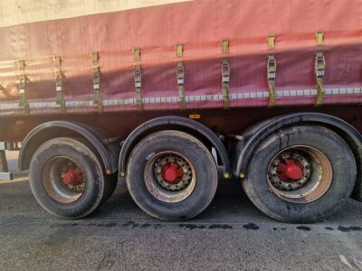 2013 Cartwright Triaxle Curtainside Trailer - 6