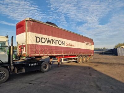 2013 Cartwright Triaxle Curtainside Trailer - 11