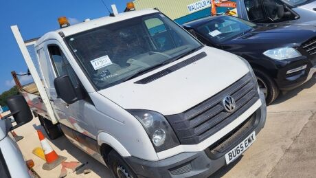 2015 VW Crafter TDi Dropside Flat Rigid