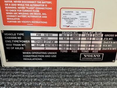 1973 Volvo F88-32 6x4 Tractor Unit - 15