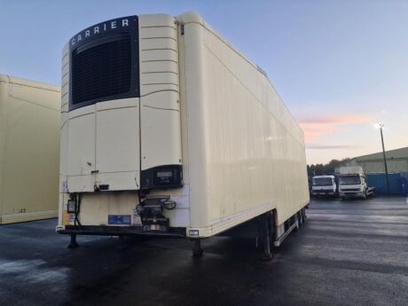 2012 Grays & Adams Triaxle Double Deck Fridge Trailer