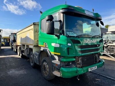 2014 Scania P410 8x4 Insulated Body Tipper