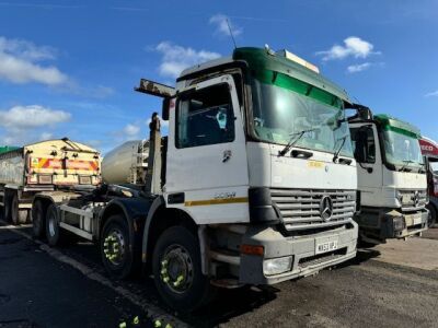 2003 Mercedes Actros 3236 8x4 Hook Loader