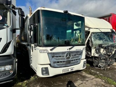 2016 Mercedes Econic 2630 6x2 Refuse Truck