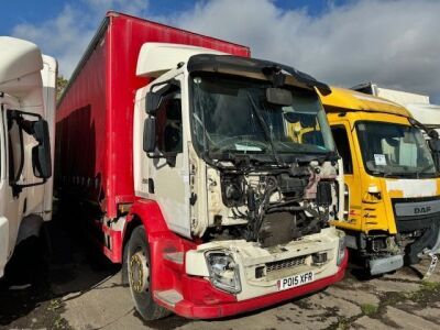 2015 Volvo FL250 4x2 Curtainside Rigid