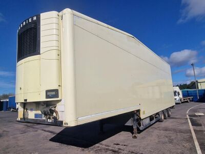 2012 Gray & Adams Triaxle Double Deck Fridge Trailer