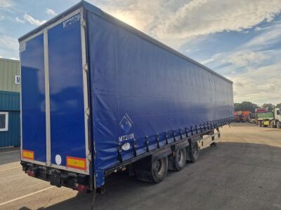 2010 SDC Triaxle Curtainside Trailer - 3