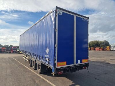 2010 SDC Triaxle Curtainside Trailer - 4