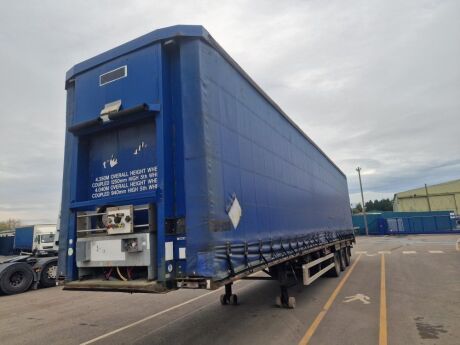 2008 SDC Triaxle Curtainside Trailer