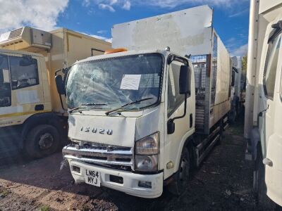 2014 Isuzu Forward 4x2 Cage Sided Tipper