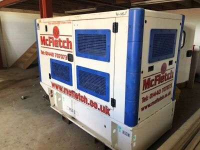 2016 FG Wilson P55-3 50 Kva Generator 