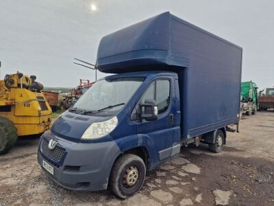 2013 Peugeot Boxer Luton Van