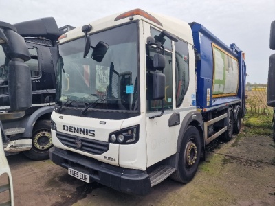 2015 Dennis Elite 6 6x2 Refuse Rigid